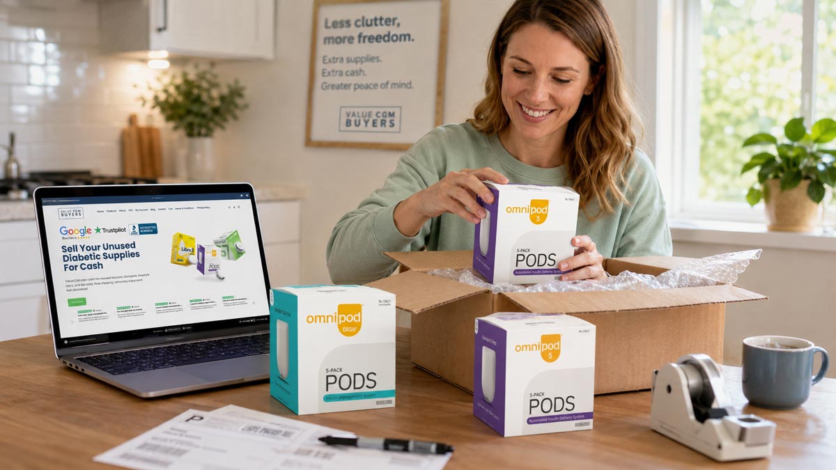 How to Sell Omnipod Supplies Safely for Cash