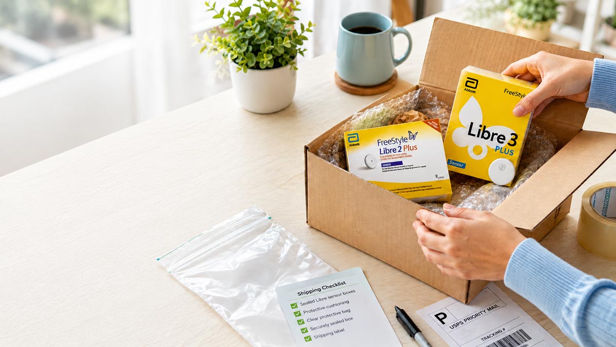 How to Ship Libre Sensors Safely: A Simple Guide for Extra Diabetes Supplies