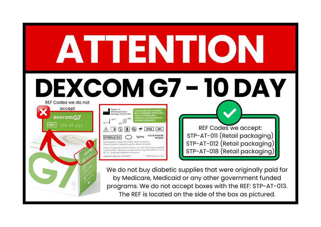 Sell Dexcom G7 Sensors